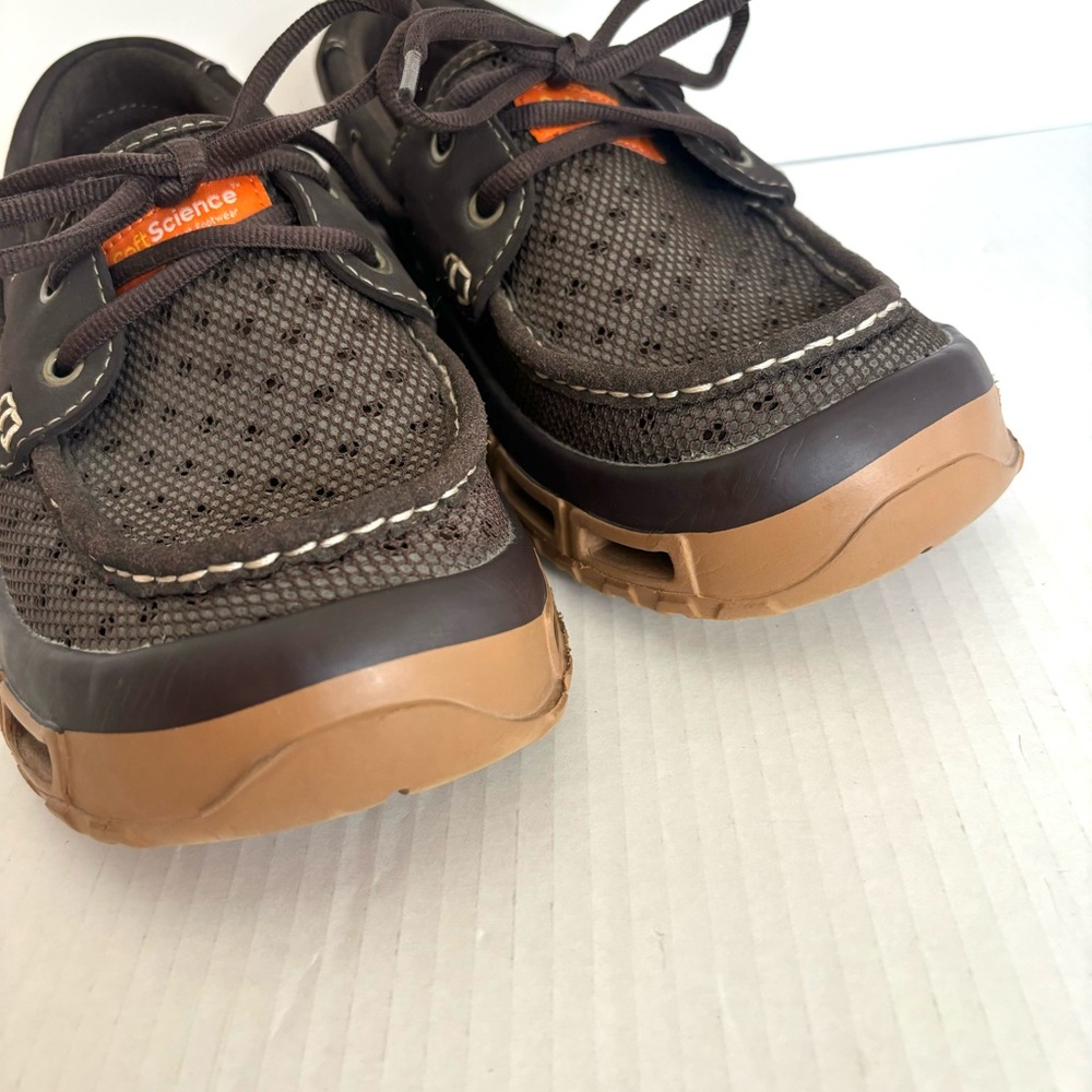 SoftScience The Fin 2.0 Men's Fishing Boating Shoes Brown Tan Lightweight Size 7 - Picture 4 of 13